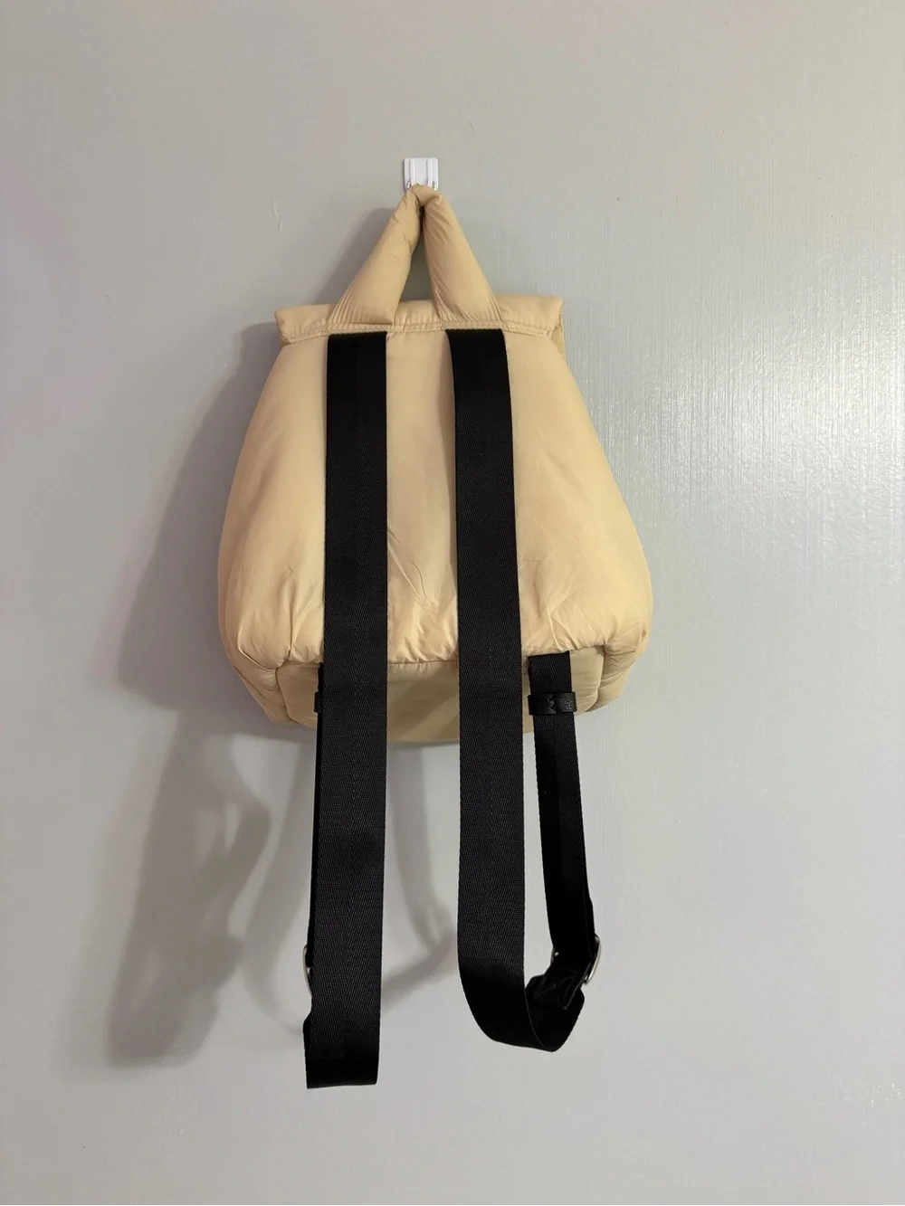 Zara cream puffer